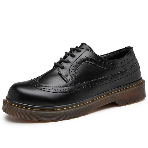 Men's Business Shoes Artificial Leather Dress Shoes Oxford Sole Low Upper Antisk - Picture 5 of 6