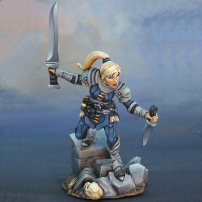 Reaper Dark Heaven Legends 03735 Lanelle Female Rogue Assassin Thief Fighter D&D