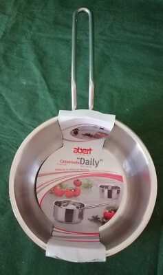 ABERT DAILY PLUS KOCHTOPF 1 GRIFF CM.14 EDELSTAHL 18/10 INDUKTIONSBODEN 