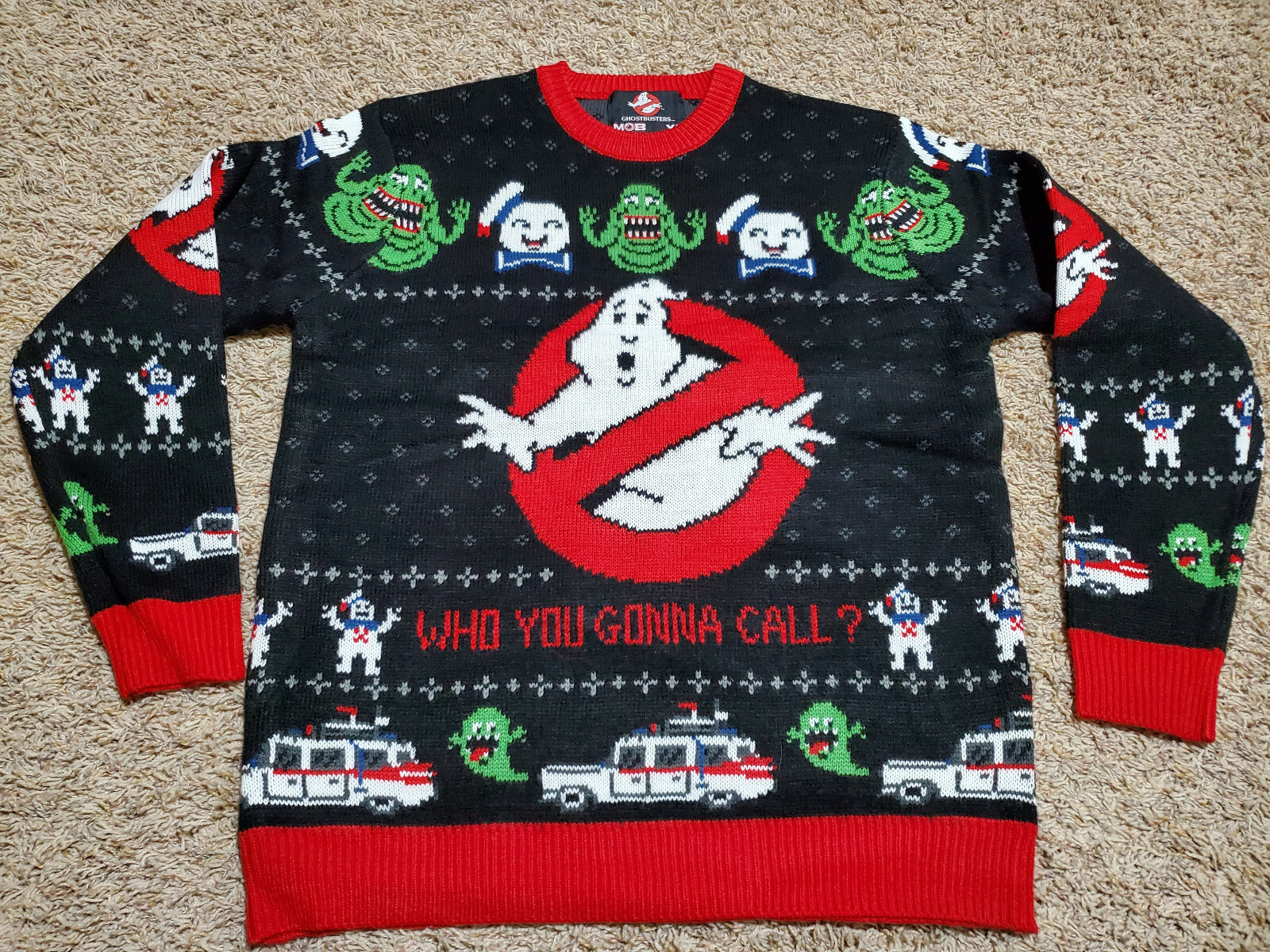ugly sweater ghostbusters