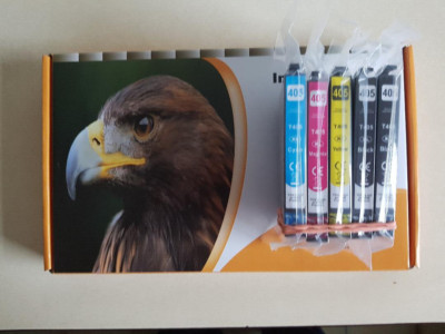 5 x  kompatible Patronen für Epson  WF3820 3825 3830 4820 7830 4825 4830