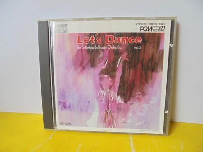 CD - THE COLUMBIA BALLROOM ORCHESTRA - LET'S DANCE VOL. 2 - MADE IN JAPAN