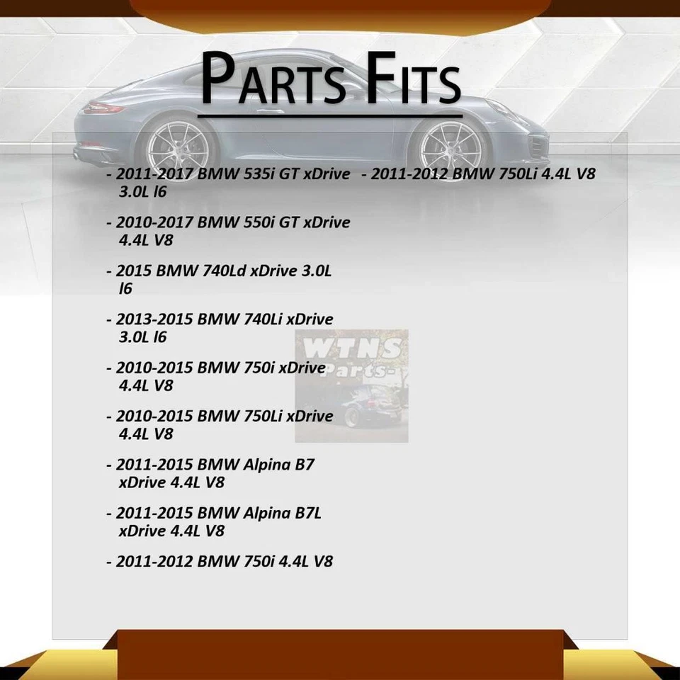 Brazo de control delantero inferior delantero izquierdo Dorman para BMW 535i GT 2011~2017 Foto 2 de 4