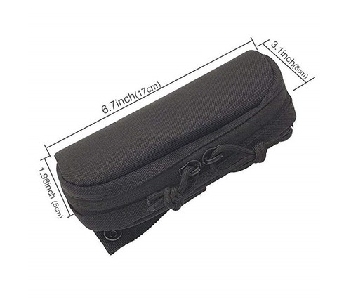 Men's Tactical Sunglasses Case Molle Pouch Bags Waist Belt Pack Bag for Outdoor - Bild 3 von 17