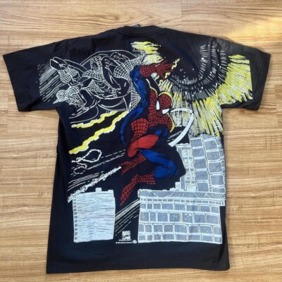 Vintage Reprint Spider-Man Marvel Comics Marvel AOP T Shirt Size