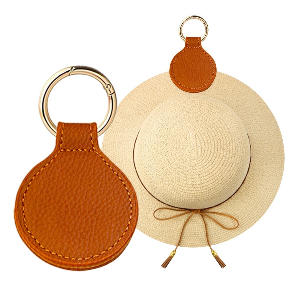 Magnetic Leather Hat Clip fits for Travel Magnet Hat Holder Fits On Bags Purses