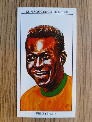 Pele | The Sun Soccercards (1979) | Nummer 308