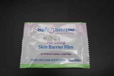 Lot of 2 boxes - SNS00807 - 25 Count - Safe n Simple No Sting Skin Barrier Film