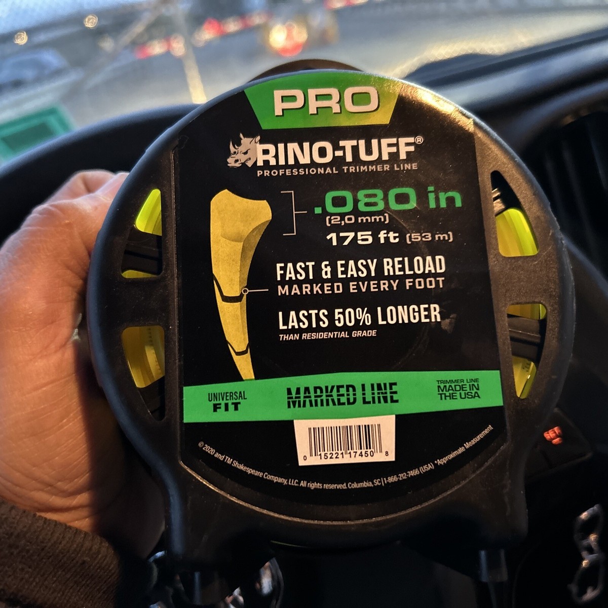 Rino-Tuff Pro 80インチ 175フィート マーク付きライン ユニバーサル