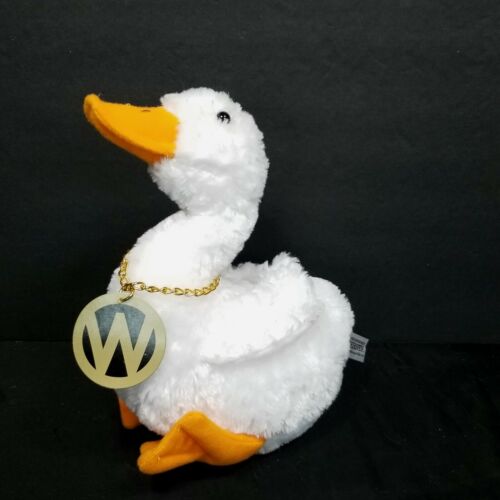 David Copperfield Webster Goose Duck White Magic Plush Las Vegas W Chain Stuffed - Picture 1 of 7