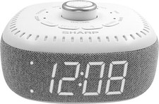 Sharp Soothing Noise Sound Machine with Alarm Clock  Bluetooth SPC276