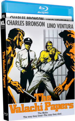 Valachi Papers New Blu-ray w slip 1972 Kino Lober Charles Bronson Lino Ventura
