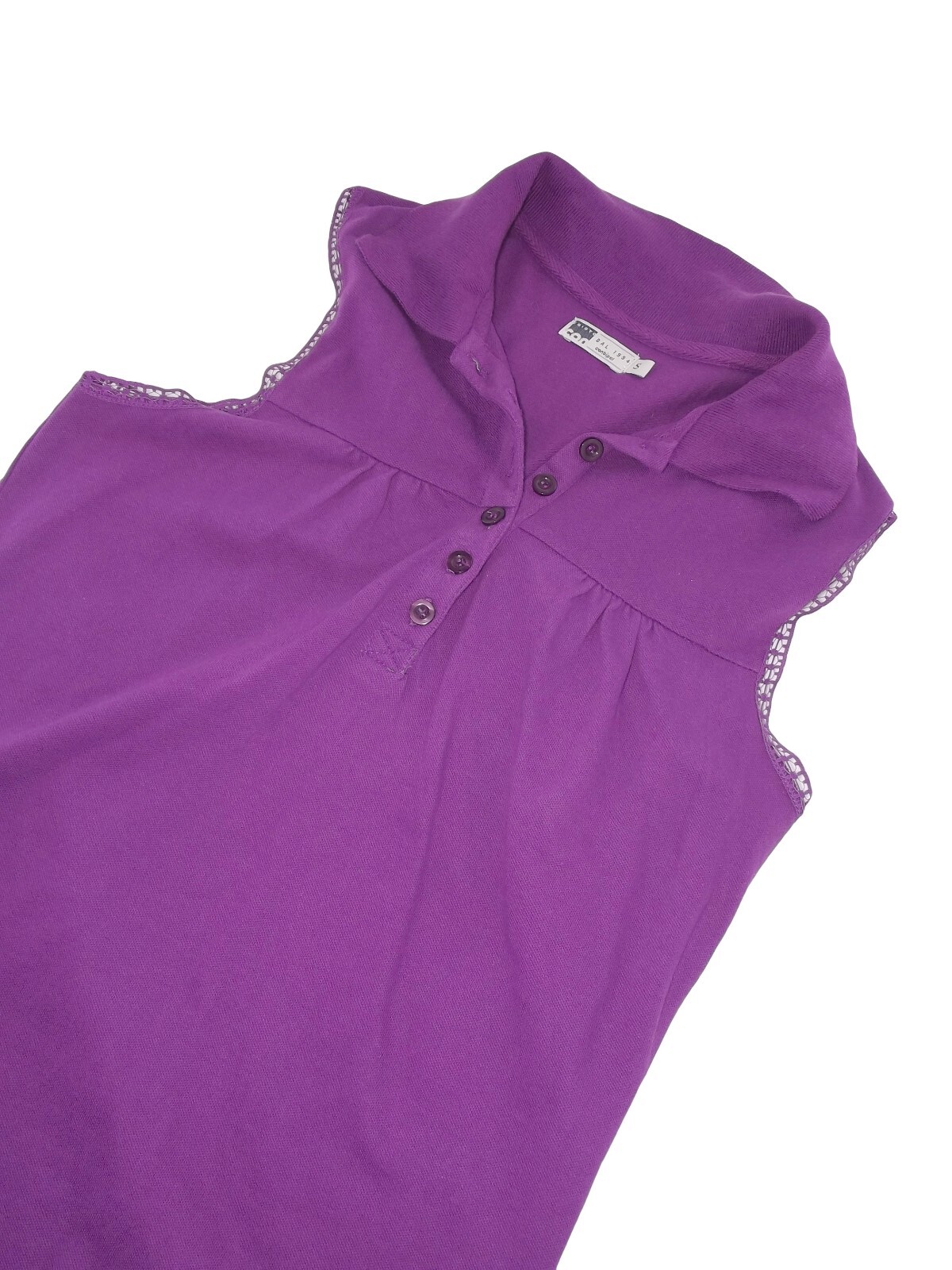 Polo donna Conbipel viola senza maniche senza maniche S Small image 3