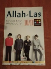 Music Poster Art ALAH-LAS LIVE THESSALONIKI GARAGE send the posters folded 