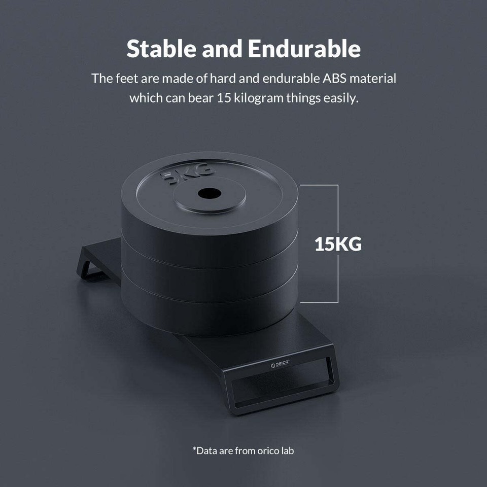 Computer Monitor Stand Riser Black eBay