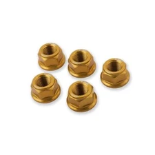Ducati Monster S2R 1000 2005-2007 CNC Racing Gold Crown Holder Flange Nuts