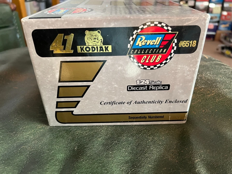 NASCAR STEVE GRISSOM KODIAK #41 1997 CHEVY MONTE CARLO  1/24 SCALE w/COA - Image 4 of 4