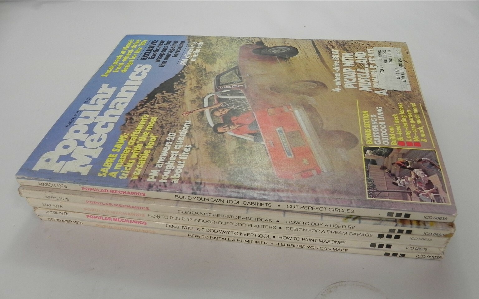 Popular Mechanics | Lot Of 5 (From 1978) *In Good Condition*
