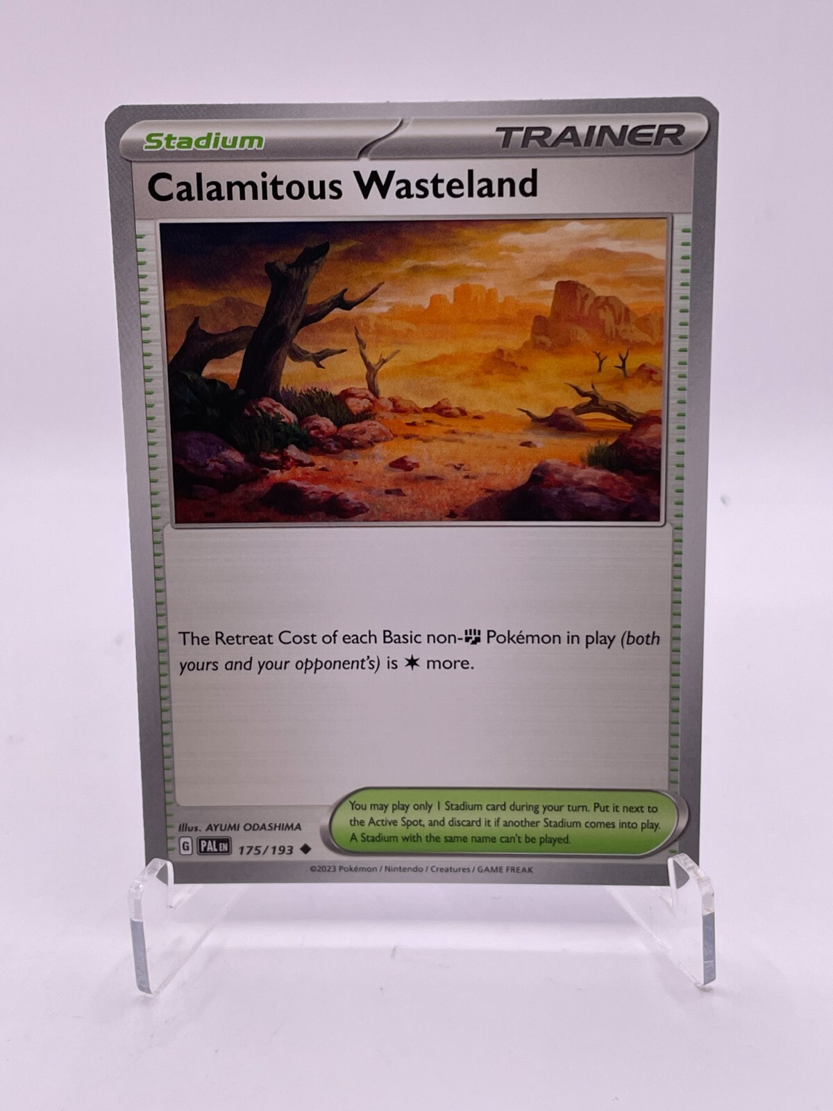 2023 CALAMITOUS WASTELAND Pokemon #175 Mint