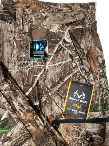 Mens RealTree Scent-Factor Pant Scent Control Water Repellent Hunting Camo 2XL - Picture 6 of 10