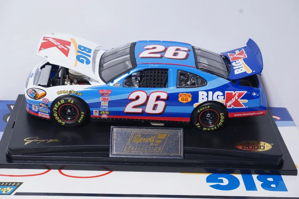 Jimmy Spencer #26 K-Mart Big K 2000 Ford Revell 1:24 Diecast Modelo Nascar Foto 3 de 4