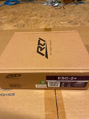 RTI ESC-2+ Ethernet Serial Converter - Works Great