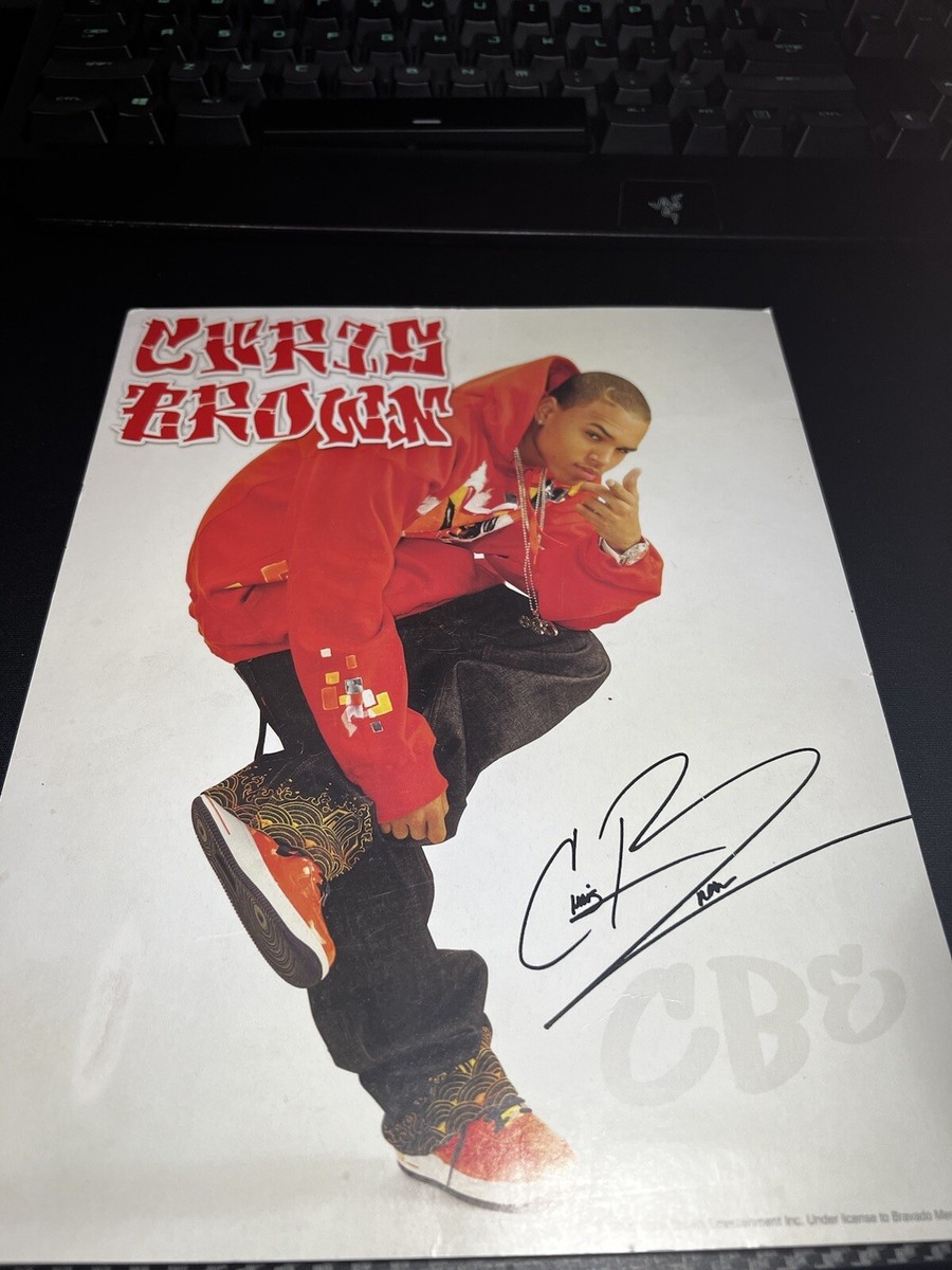 セール中…クリス・ブラウン直筆サイン入り超大型写真…Chris Brown セール中…クリス・ブラウン直筆サイン入り超大型写真…Chris Brown X