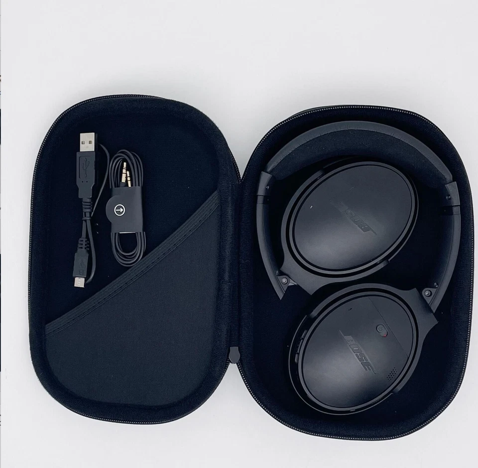 Auriculares inalámbricos Bluetooth con cancelación de ruido Bose QuietComfort 35 QC35 I-Negro Foto 4 de 4