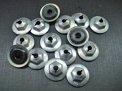 10-Pack 8-32 PAL Nuts With Neoprene Sealer – NOS For Chevy, Pontiac, Buick, Cadillac GM
