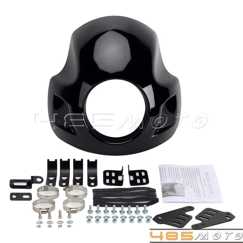 Carenado de faros delanteros de 5,75" para Harley Sportster Forty-Eight XL1200X hierro 883 Foto 4 de 4