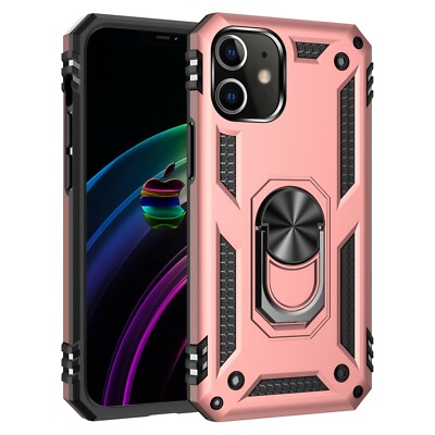 Outdoor Ring Anti-Fall Handy Hülle iPhone 13 LG Huawei Mate Nova Y P smart 