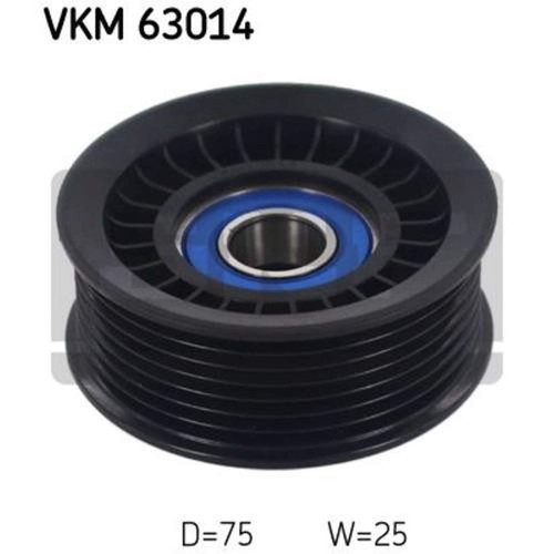 SKF Keilrippenriemen Umlenkrolle VKM 64041 - 97mm Höhe Für Hyundai & Kia Modelle