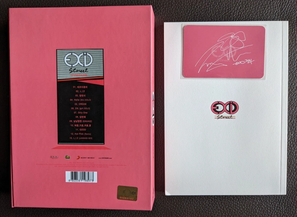 EXID 1st Studio Album Street 2016 CD KPOP with Jeonghwa Photocard Junghwa Foto 2 de 4