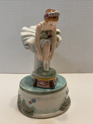 Lefton Yamada Originals 1998 Ballerina Music Box Moonlight Sonata Works Great Ebay