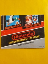 Super Mario Bros. / Duck Hunt Nintendo NES Manual Only  Instruction Booklet