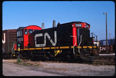 Original Schienendia - CN Canadian National 7305 Fort Erie ON 19.10.1987