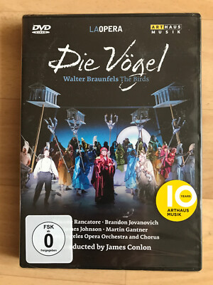 *** Braunfels Walter - Die Vögel The Birds - Oper DVD in OVP NEU ***