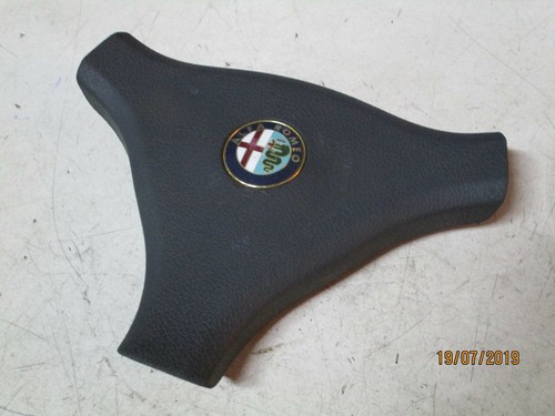 TAPPO VOLANTE CLACSON ALFA ROMEO 155 - ORIGINALE - Foto 1 di 2