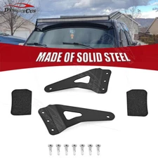 Roof 52'' Straight Light Bar Mount Brackets Fit Chevy Silverado GMC Sierra 1500