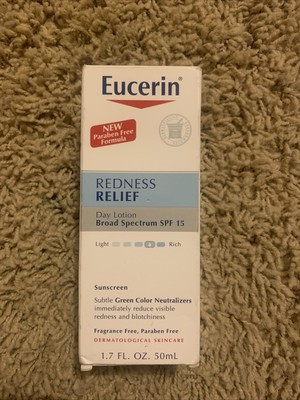 eucerin redness relief day lotion broad spectrum spf 15