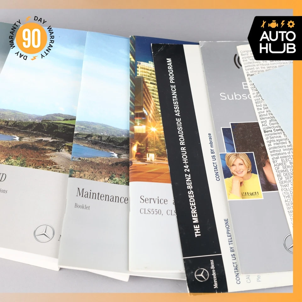 2012 Mercedes-Benz W216 CL550 Owner's Manual Book Assembly OEM - Image 3 of 4