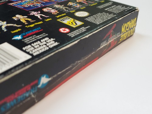 Double Dragon V Authentic Super Nintendo SNES Box&Manual Only*DAMAGE - Picture 21 of 23