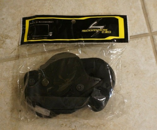  Scorpion EXO Motorcycle Helmet Ear Insert Cushion Pads EXO-0110 XXL 