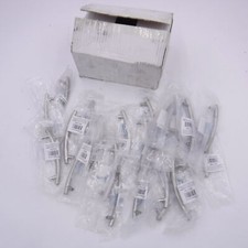 Box of 24 Ultra Hardware Satin Nickel Arched Pulls 3-3/4" Center to Center 42013