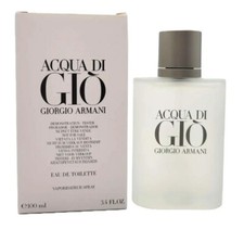 Acqua Di Gio Giorgio Armani Men 3.4 oz 100ml Eau De Toilette Spray Same As Photo