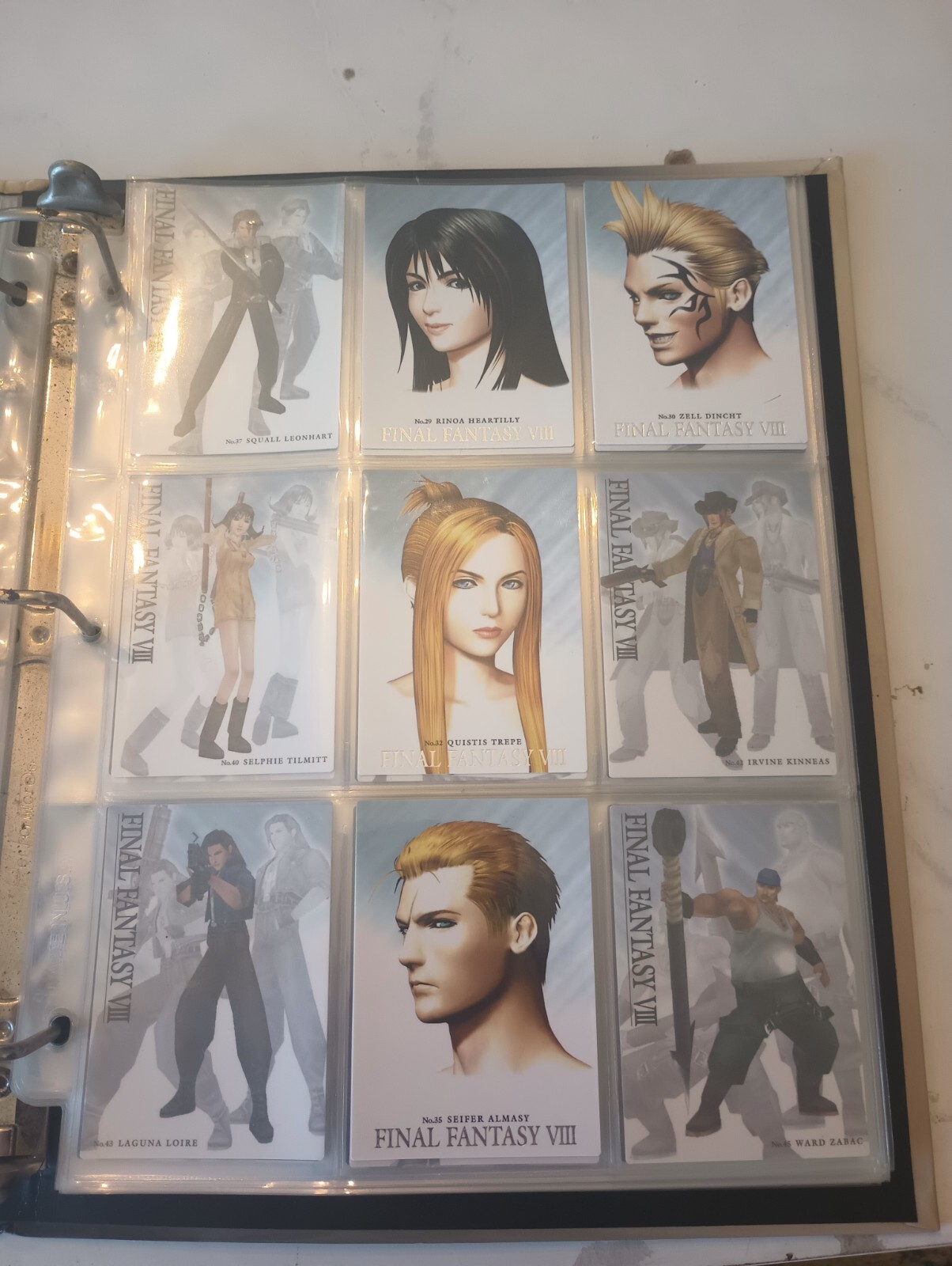 1999 Carddass Masters Final Fantasy VIII Triple Triad Almost Complete Set - Picture 5 of 23