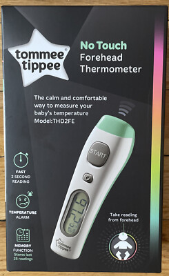 Tommee Tippee No Touch Digital Quick Read Forehead Thermometer