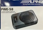 Alpine 8in. Speaker Enclosed Powered Car Subwoofers