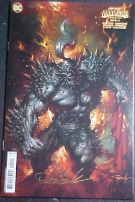 LUCIO PARRILLO SIGNED DOOMSDAY SPECIAL #1 VARIANT! w/COA! NM 2023 DC COMICS