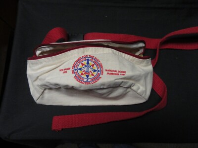 1997 National Jamboree & 1995 Top Hands Canvas Fanny Pack    Cov15